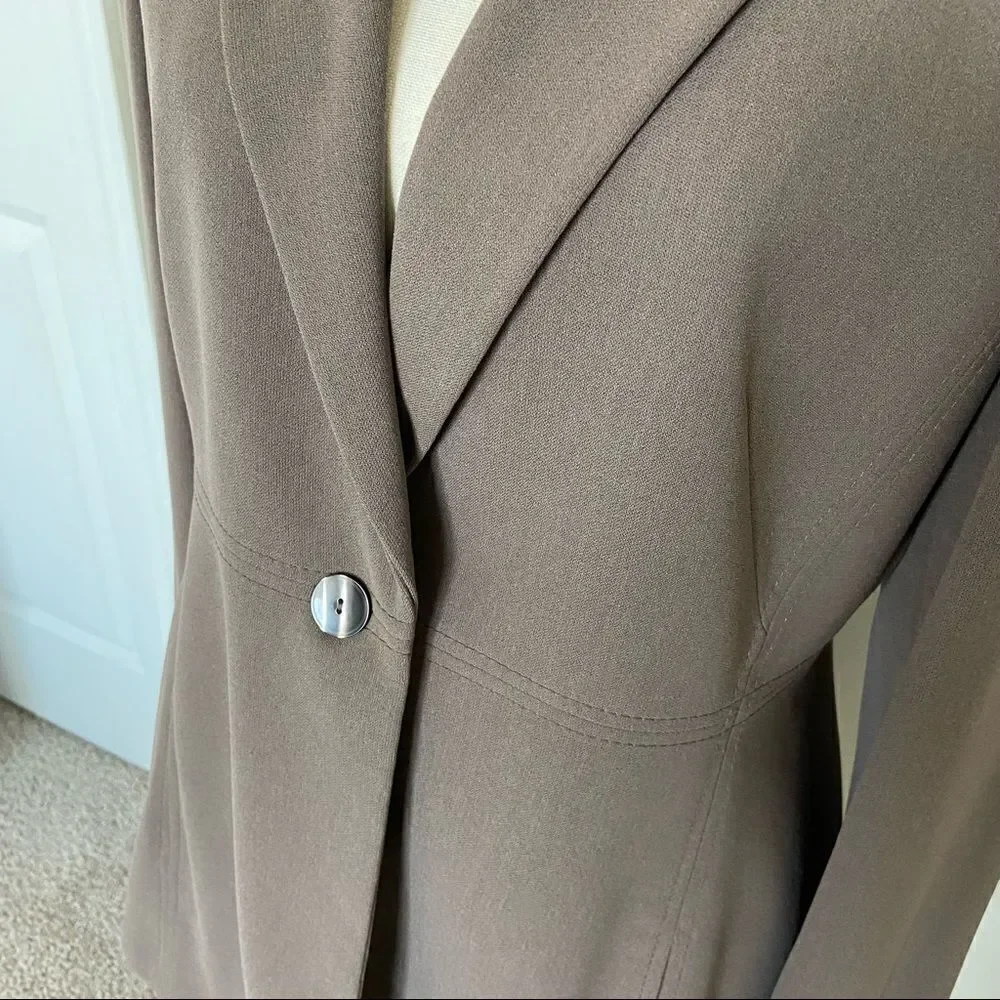 Rena Rowan Brown Blazer Jacket